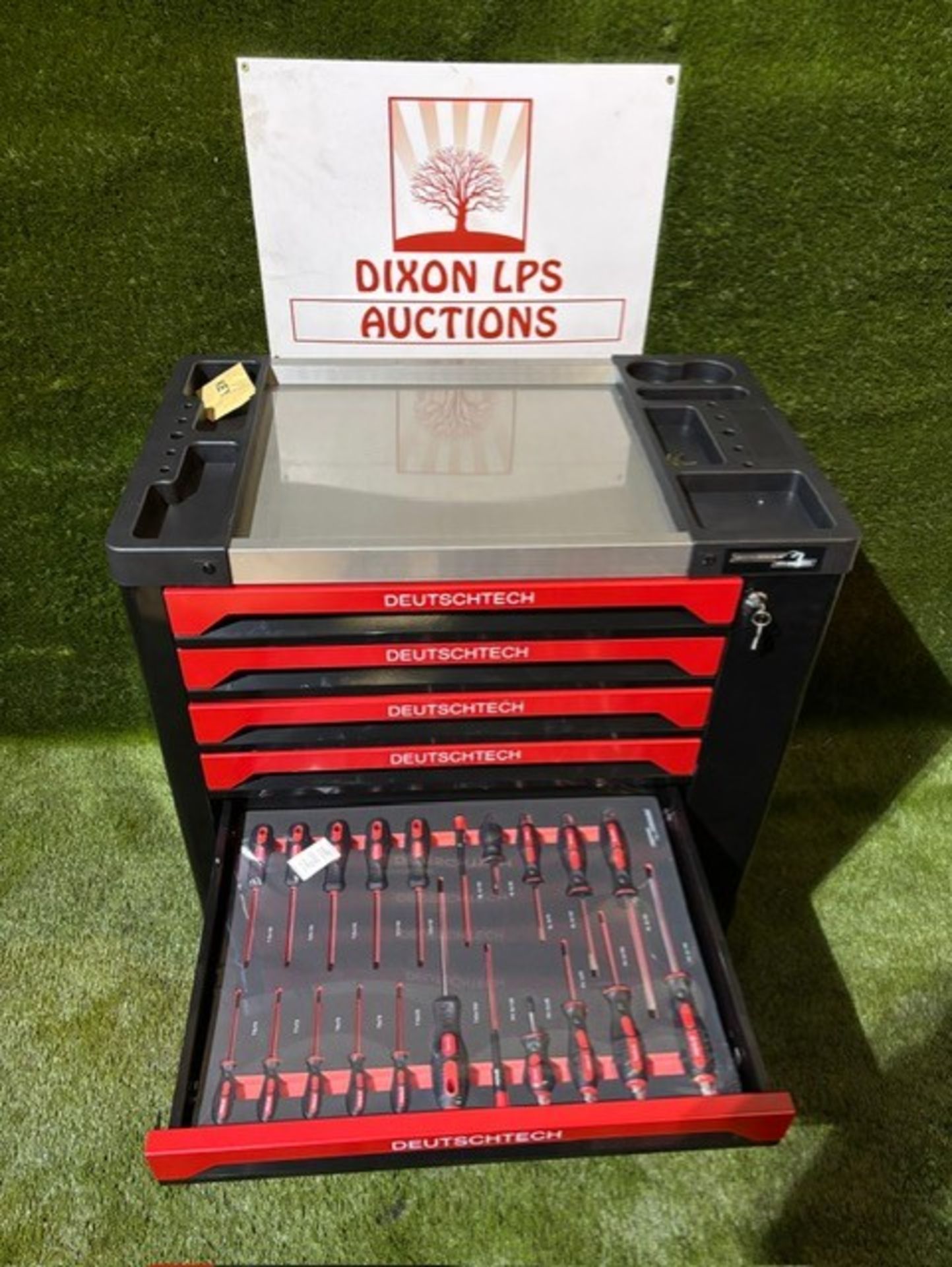 Deutch tech tool box 286 piece brand new been on display no box no bits missing nothing faulty or - Image 10 of 15
