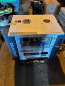 Daewoo diesel generator been on demo new other than that they are silent 15hp 500cc with the 3 phase