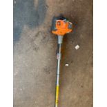 New husqvarna strimners pole saw has a strimners gearbox with it but has no head for the spool for