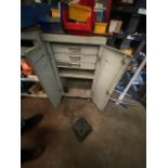 Aclass Cupboard with drawers on wheels H 95 X W 53 X H 95 cms needs cleaning