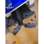 2 x Cast water Hydrant covers