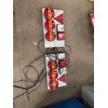 Set of trailer lights