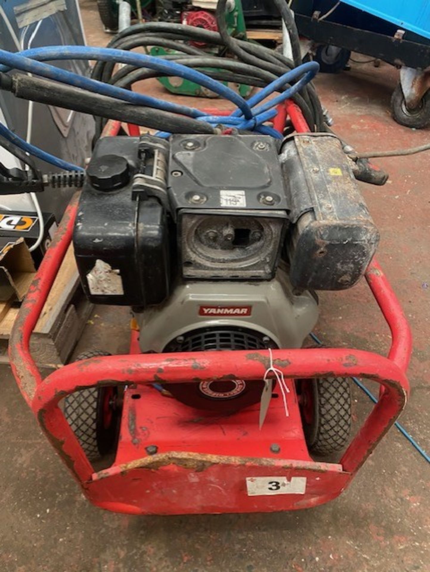 Yanmar Pressure Washer , engine running fine - Image 2 of 4