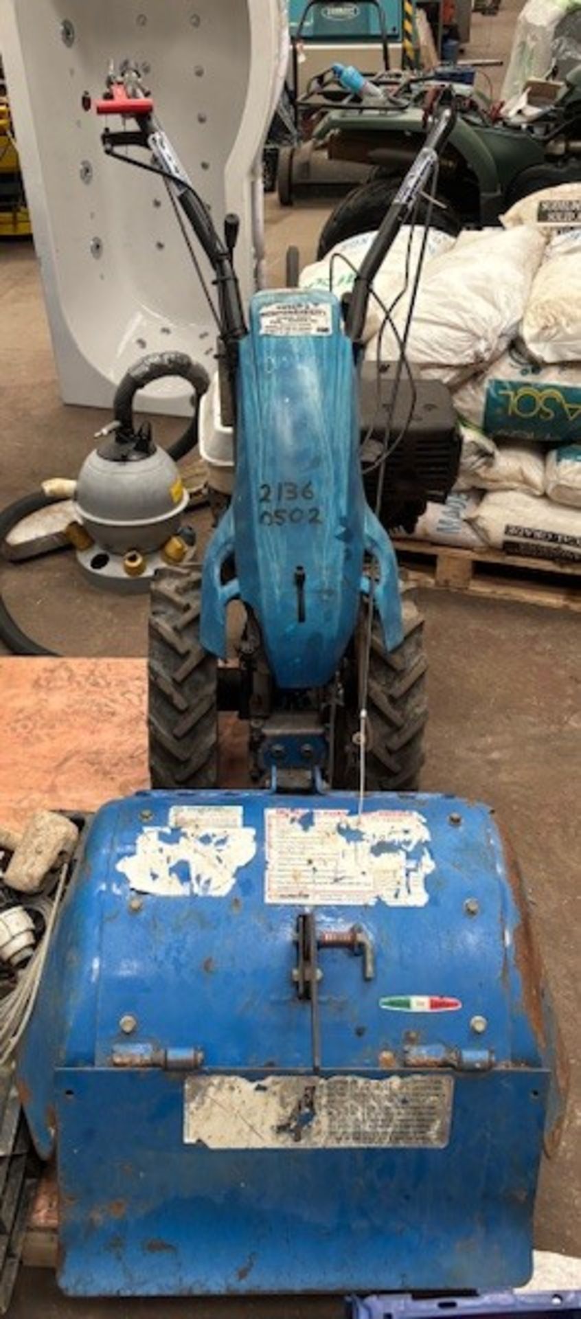 Tracmaster 615 Rotovator with a honda 270 engine working oreder