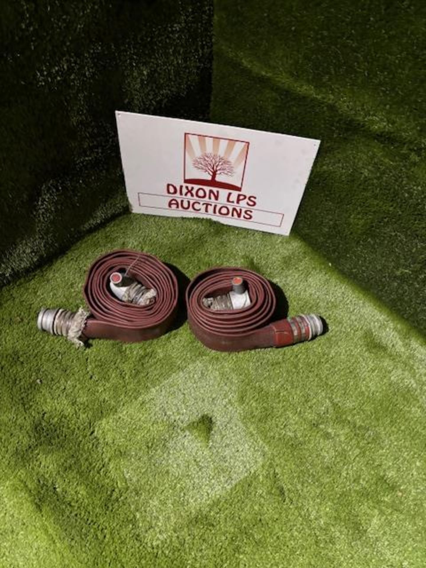 2 x Fire hydrant hoses