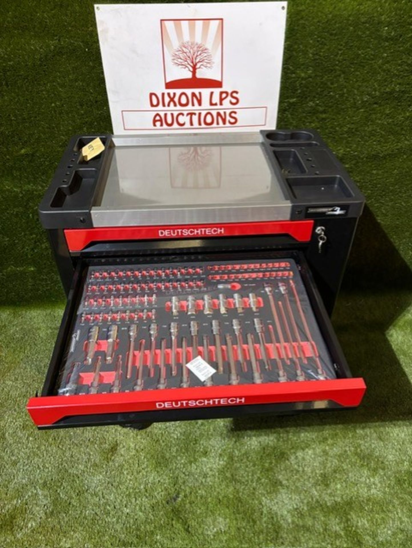 Deutch tech tool box 286 piece brand new been on display no box no bits missing nothing faulty or - Image 5 of 15