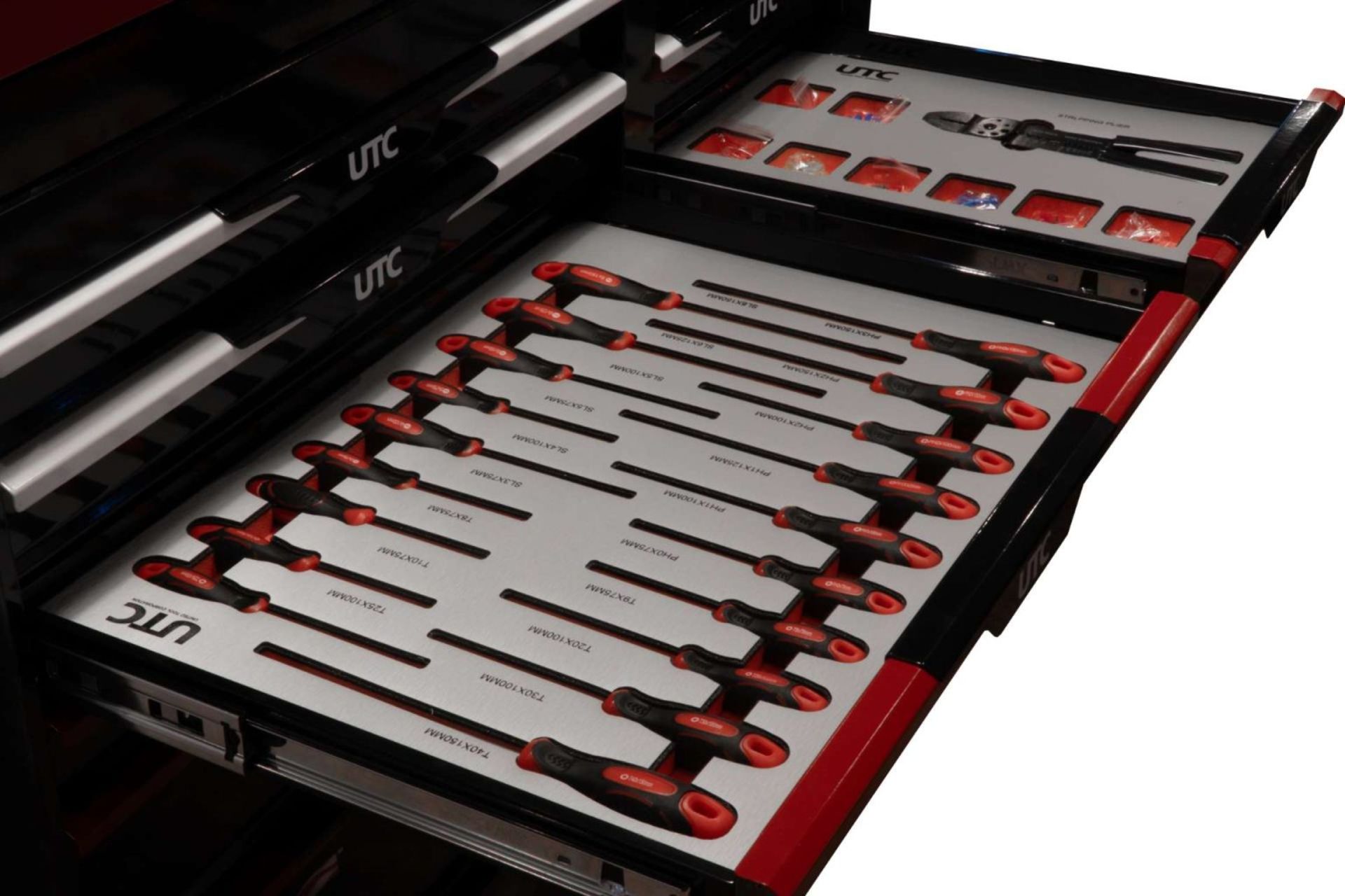 United Tool Corporation Tool Box - 13 drawer tool cabinet Model 810056-utc - Image 5 of 7