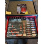 Great little tool boxes with excellent quality tools inside 3 sized  socket sets torques open