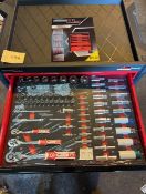 Great little tool boxes with excellent quality tools inside 3 sized  socket sets torques open