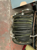 Retractable reel for hose pipe or airline sold as seen