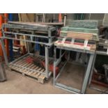 Fibreglass Tables 4no with moulds & 40 litres dichloroeythene hepetane 80 litres of CR180AQP to form