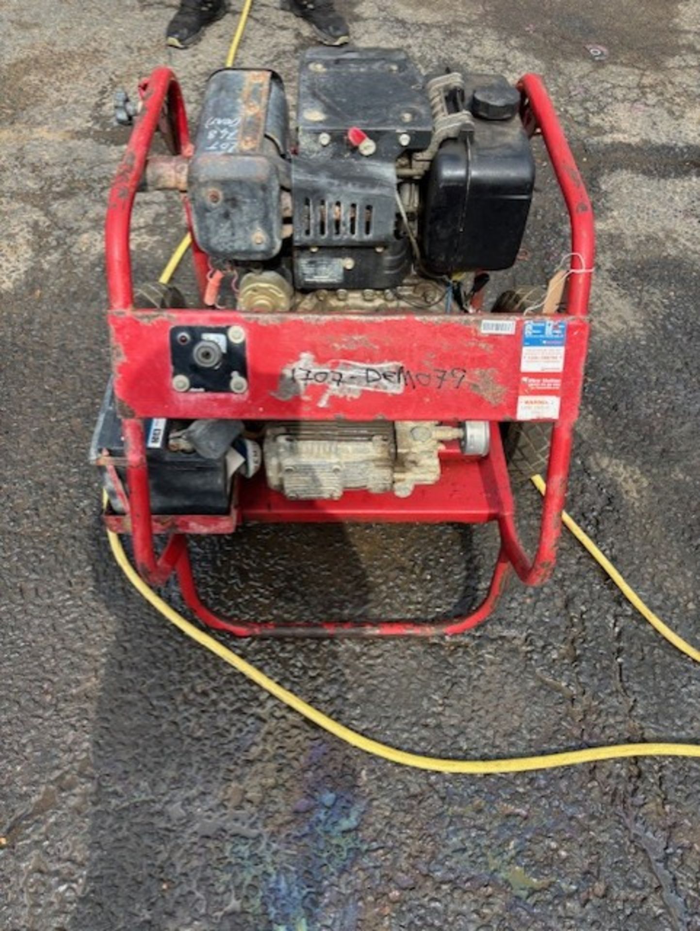 Demon pressure washer with yanmar engine , runner - Image 2 of 3