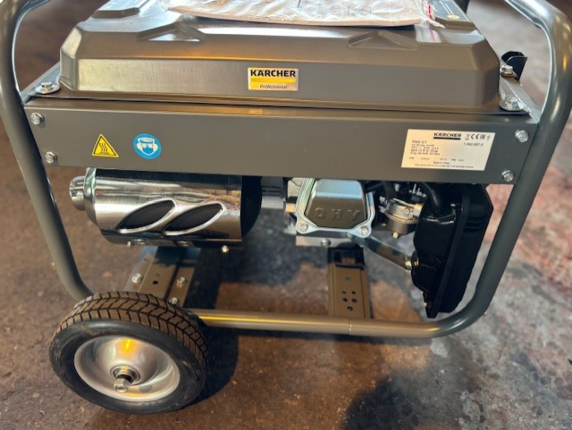 Karcher  pgg3/1 generator  for 230 volt only these are very good powerful little generators with a - Image 3 of 8