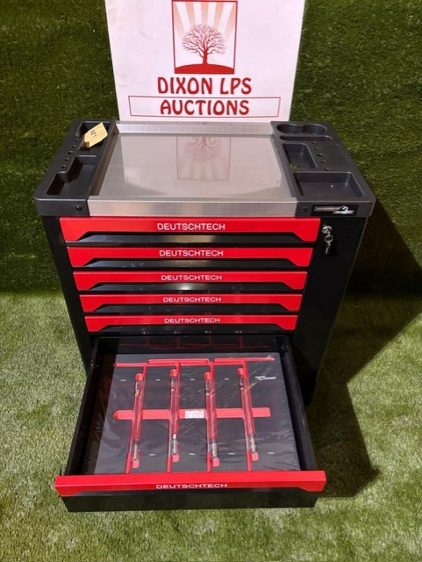 Deutch tech tool box 286 piece brand new been on display no box no bits missing nothing faulty or - Image 11 of 15