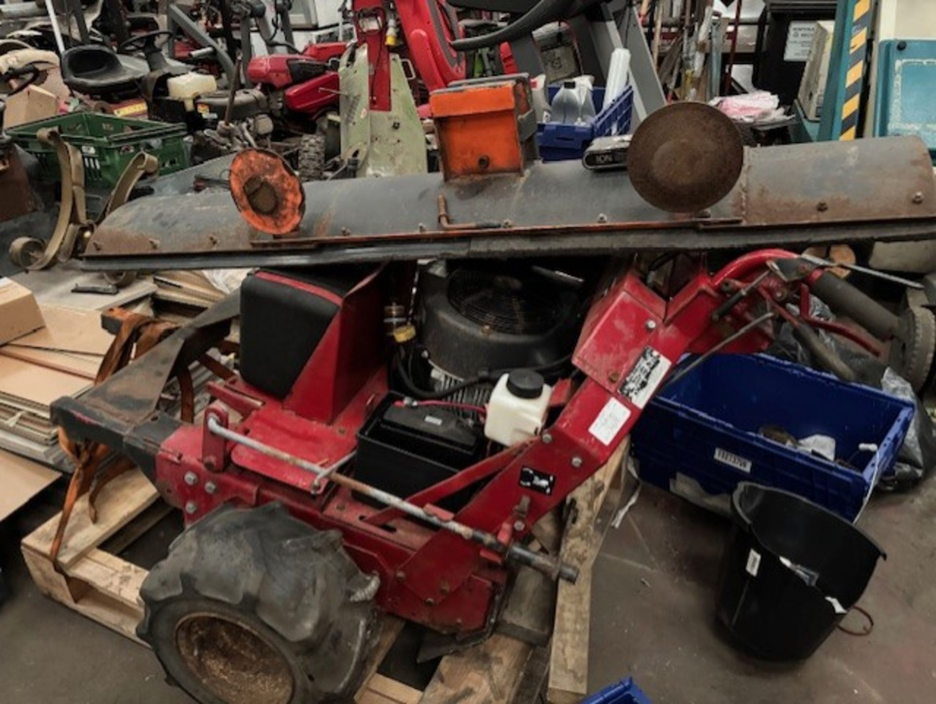 Ferris Mower with blade