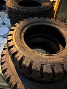 New tyres not been used sizes are deestone 3-15-1:5industrial Also a kingstone 8.25-15industrial 2