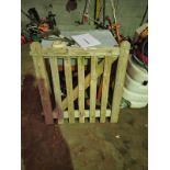 90cm wide x 97cm tall Handmade wooden gate