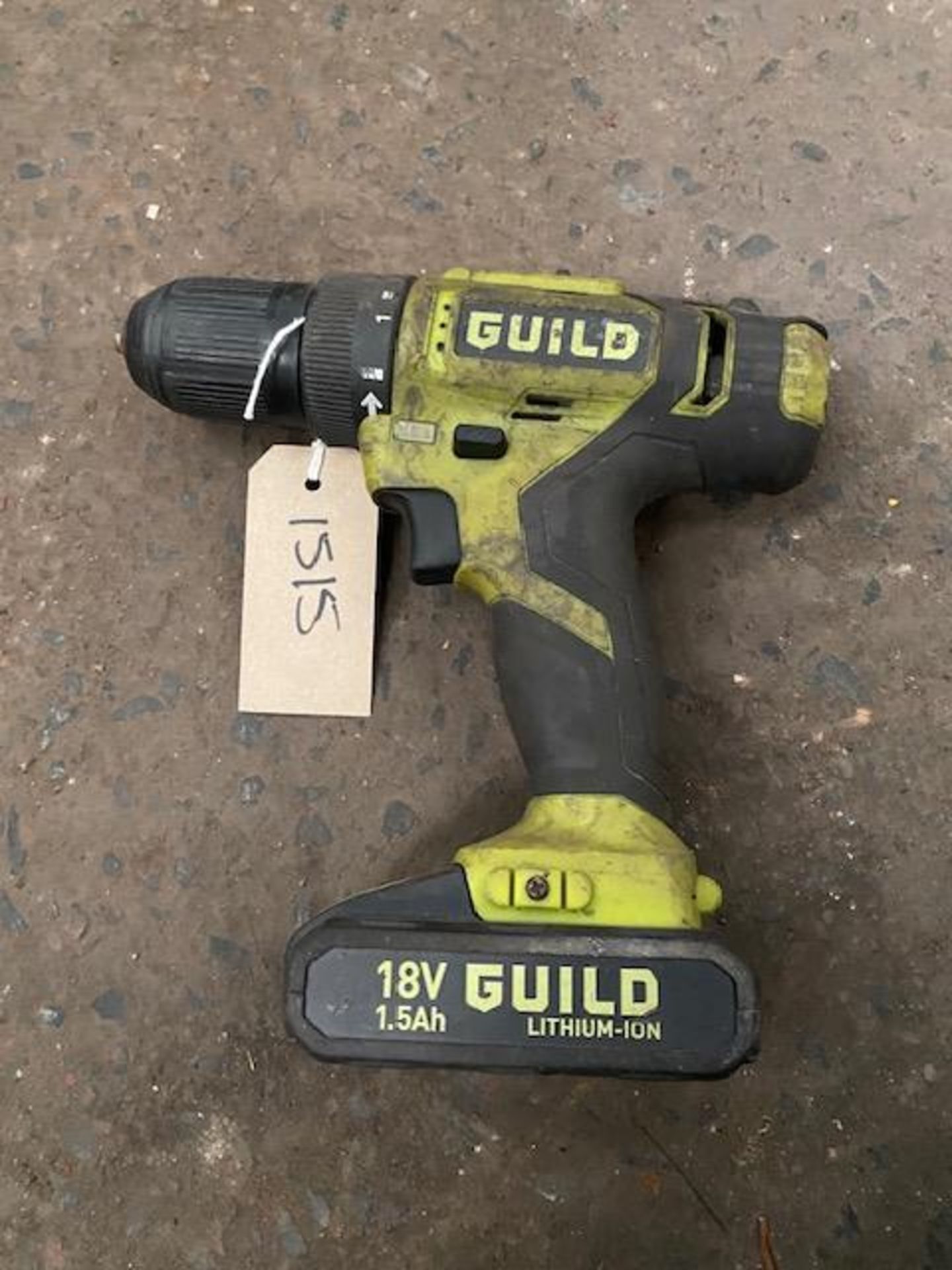 Guild drill with battery working order