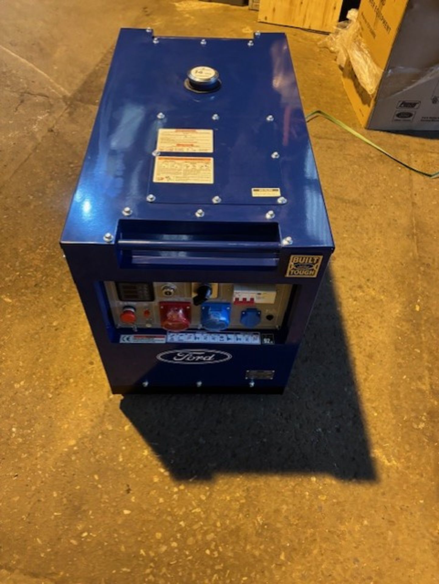 Ford generators for you model ftd10200se diesel 3 phase as well as 240 14 litre tank on them these a - Image 5 of 10