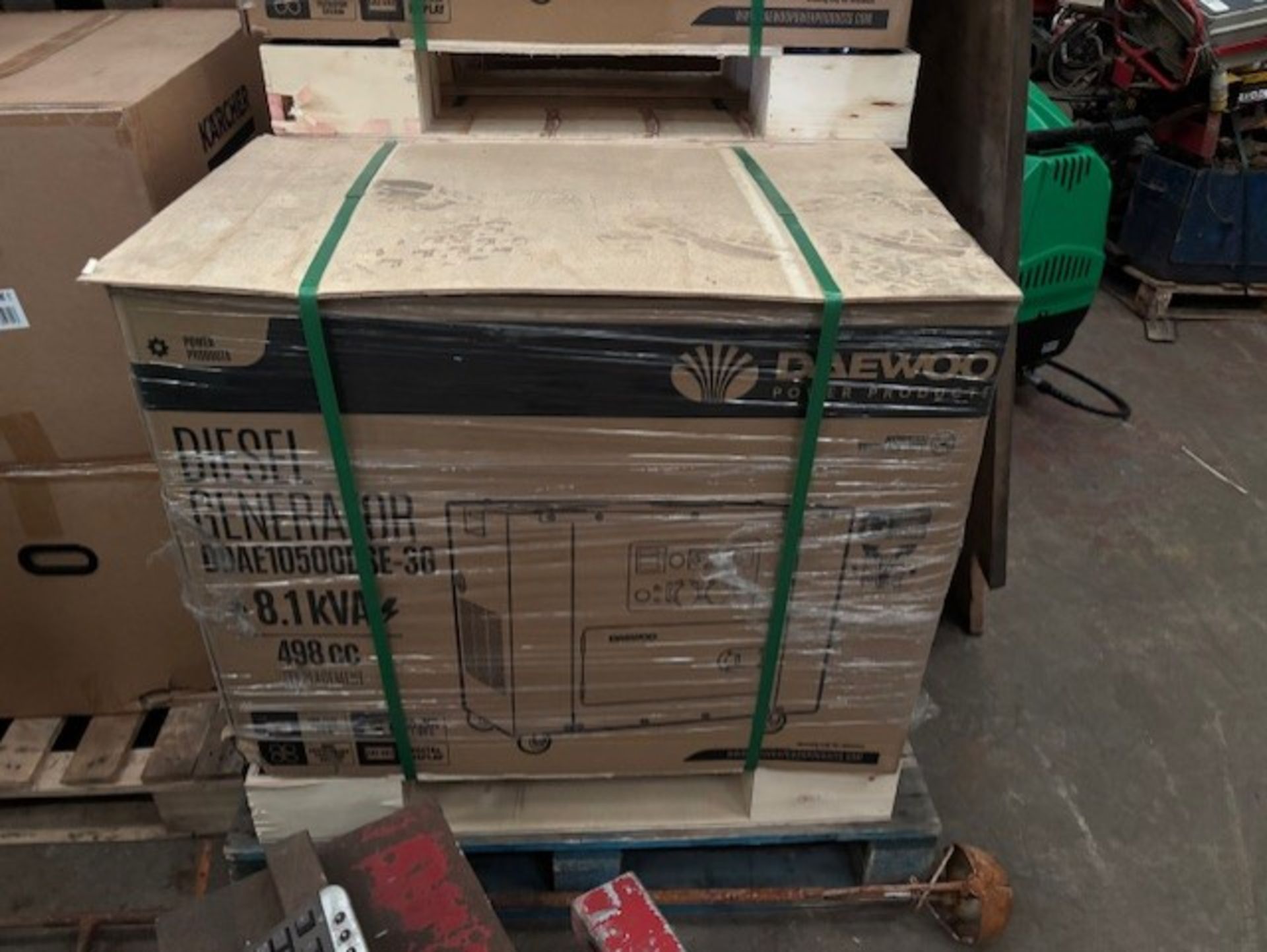 Daewoo products being a super silent 8.1kva  500cc generator do your research guys these are