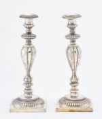 Paar Leuchter, Berlin um 1850.