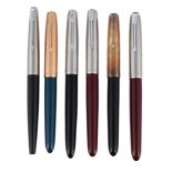 PARKER, SIX FOUNTAIN PENS