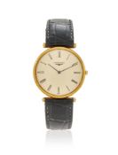 LONGINES, LA GRANDE CLASSIQUE, REF. L4.635.2A GOLD PLATED WRISTWATCH