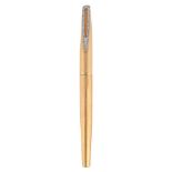 WATERMAN, AN 18 CARAT GOLD AND DIAMOND FOUNTAIN PEN