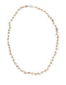 A 19TH CENTURY SEED PEARL CHAIN