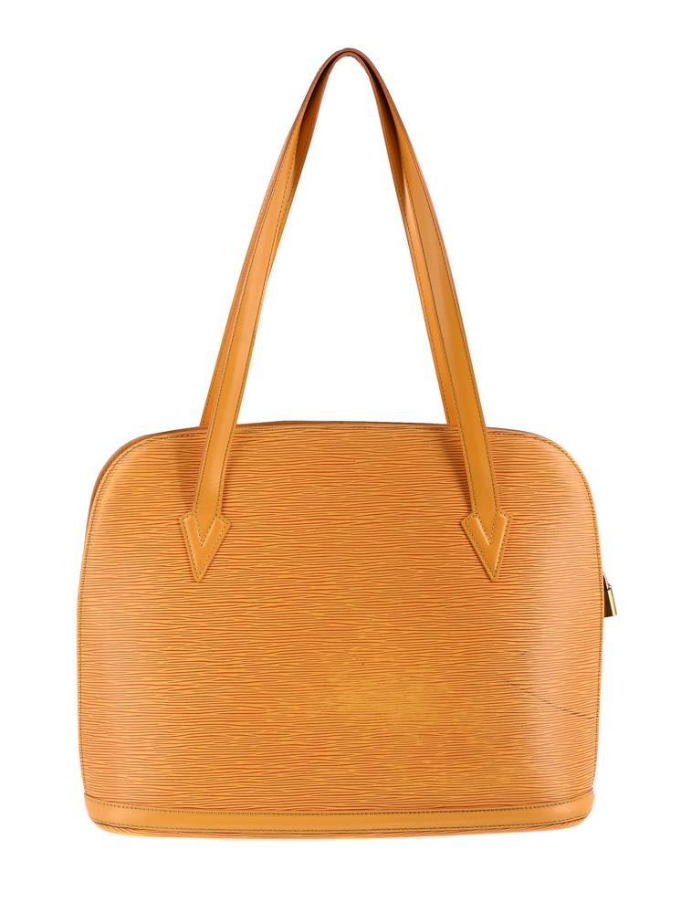 LOUIS VUITTON, LUSSAC, A MUSTARD EPI LEATHER HANDBAG - Image 2 of 2