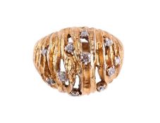 A DIAMOND DRESS RING