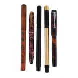 ONOTO, FIVE FOUNTAIN PENS