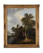 NORWICH SCHOOL (19TH CENTURY), A WOODED LANDSCAPE