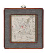 CHINESE SCHOOL (19TH OR EARLY 20TH CENTURY), FOUR SCENES OF EVERYDAY LIFE