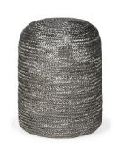 A GUILLOUCHE WIREWORK STOOL, MODERN