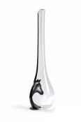 RIEDEL GLASSWARE, HORSE HEAD WINE DECANTER, MODERN
