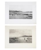 DOUGLAS ADAMS (BRITISH 1853-1920), THE PUTTING GREEN AND THE DRIVE