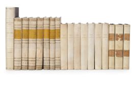 Ɵ A SELECTION OF EIGHTEEN HALF VELUM AND SIMILAR BOUND BOOKS