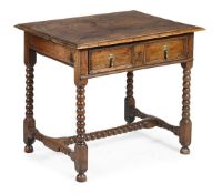 A JAMES II WALNUT SIDE TABLE, LATE 17TH CENTURY