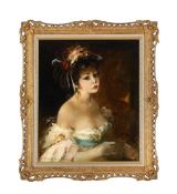 CONTINENTAL SCHOOL (EARLY 20TH CENTURY), PORTRAIT OF A WOMAN