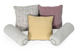 A SELECTION OF CUSHIONS, OF RECENT MANUFACTURE