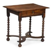 A WILLIAM AND MARY WALNUT SIDE TABLE, CIRCA 1690