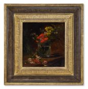 JAMES HOLLAND (BRITISH 1799-1870), STUDY OF FLOWERS IN A VASE