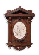 AN ALABASTER ORATORY WITH THE VISION OF SAINT JEROME, NORTH ITALIAN