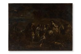 CIRCLE OF LUCA GIORDANO (ITALIAN 1634-1705), THE CLOSING OF THE RED SEA