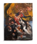 ROMAN SCHOOL (17TH CENTURY), THE APOTHEOSIS OF ST ROSE