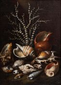 PAOLO PORPORA (ITALIAN 1617-1673), STILL LIFE OF SHELLS AND CORAL