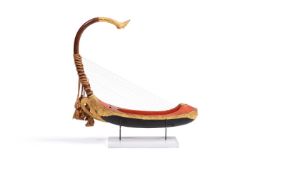 AN ARCHED HARP (SAUNG GAUK) BURMA