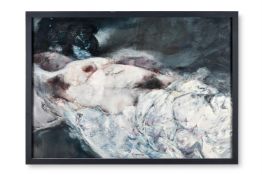 λ RENZO VESPIGNANI (ITALIAN 1924-2001), NUDO DISTESO