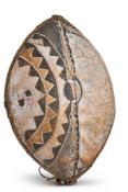 A KIKUYU HIDE SHIELD